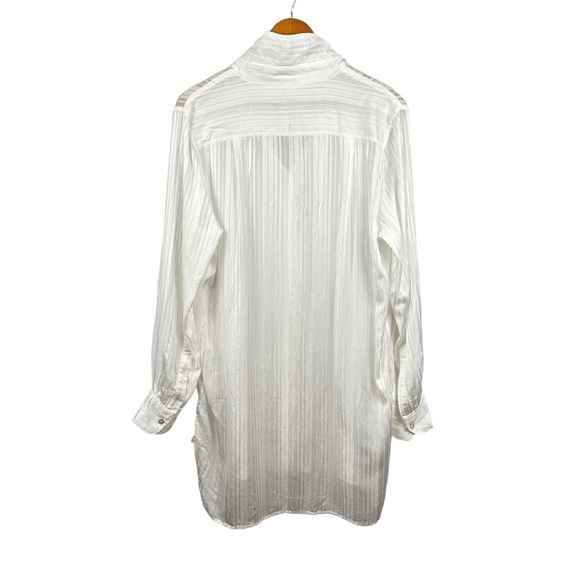 COMMANDO Queen Anna oversized boyfriend basic button down shirt - Picture 2 of 10